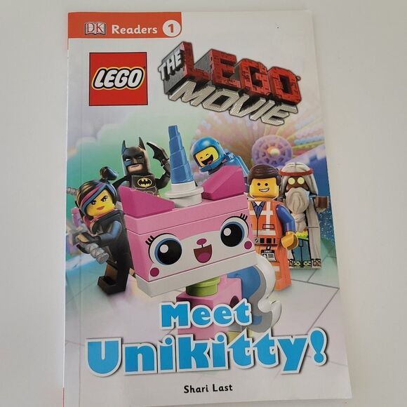𝅺Lego Movie Book Meet Unikitty Level 1 Reader #0296 - Picture 2 of 4